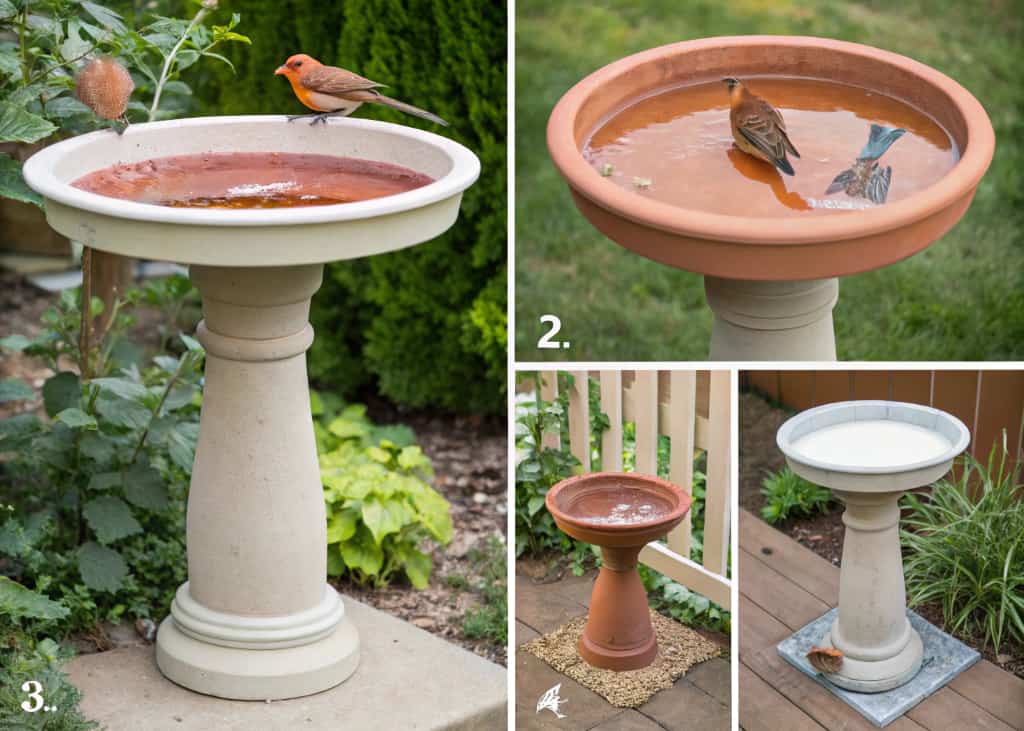 DIY Bird Bath