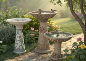 Bird Baths Homemade